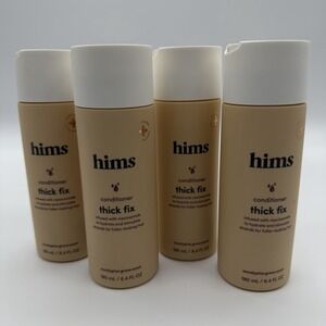 Lot Of 4 Hims Thick Fix Conditioner Hair Thickening For Men 6.4 FL OZ Eucalyptus
